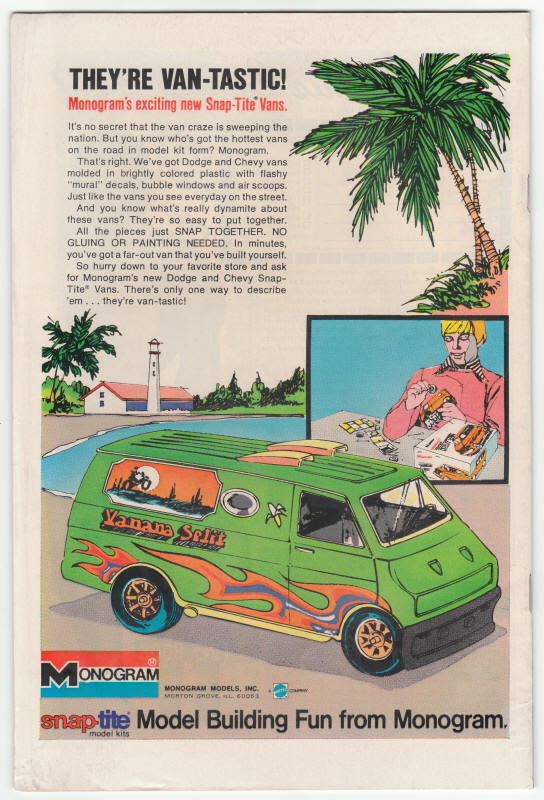 Shazam #23 back cover