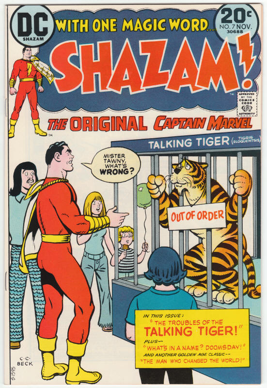 Shazam #7 front cover