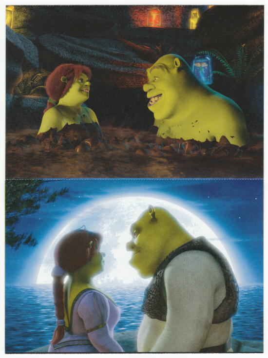 Shrek 2 HP Promo Post Cards