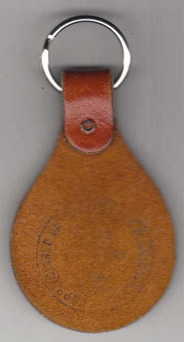 Snoopy Leather Keychain