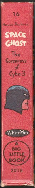 Space Ghost Big Little Books 16 spine