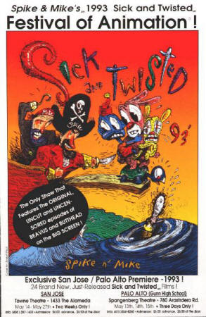 Spike and Mikes 1993 Sick and Twisted Festival Program