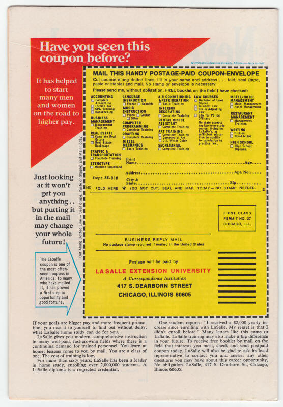 Spoof #4 back cover