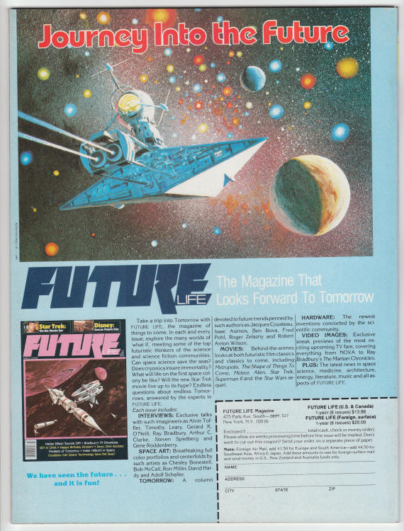 Starlog #27 back cover