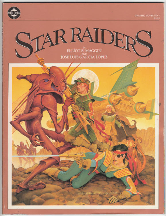 DC Graphic Novel 1 Star Raiders front cover
