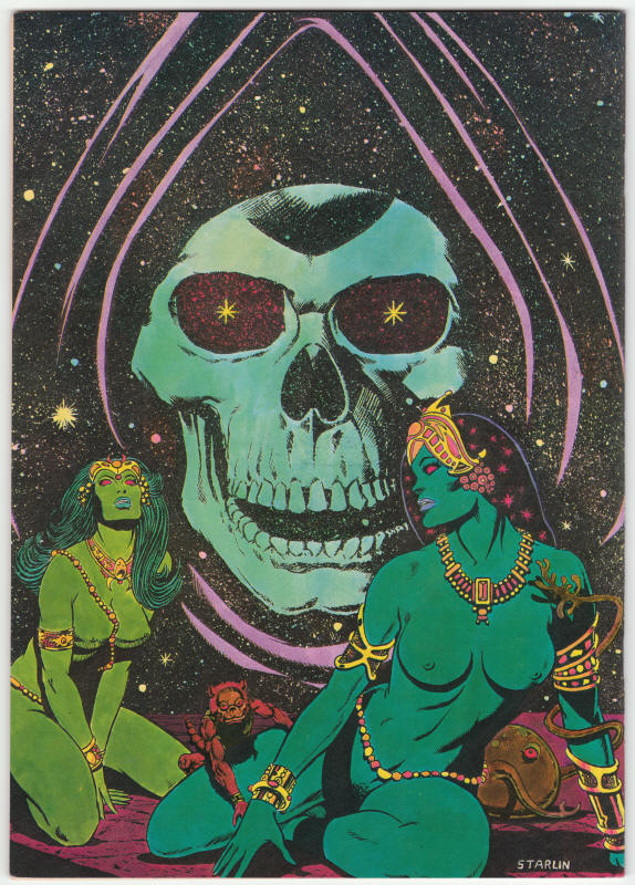 Star Reach #1 VF- back cover