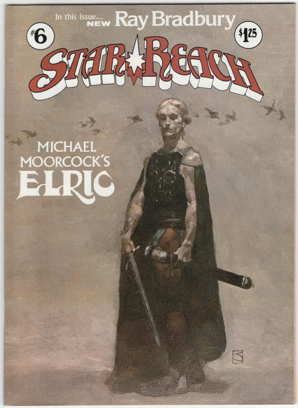 Star Reach #6 front cover Jeff Jones Artwork