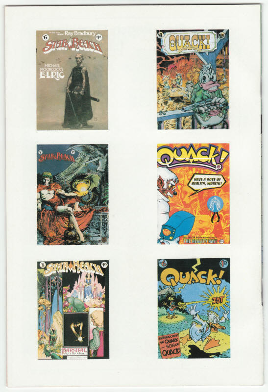 Star Reach Classics #3 back cover