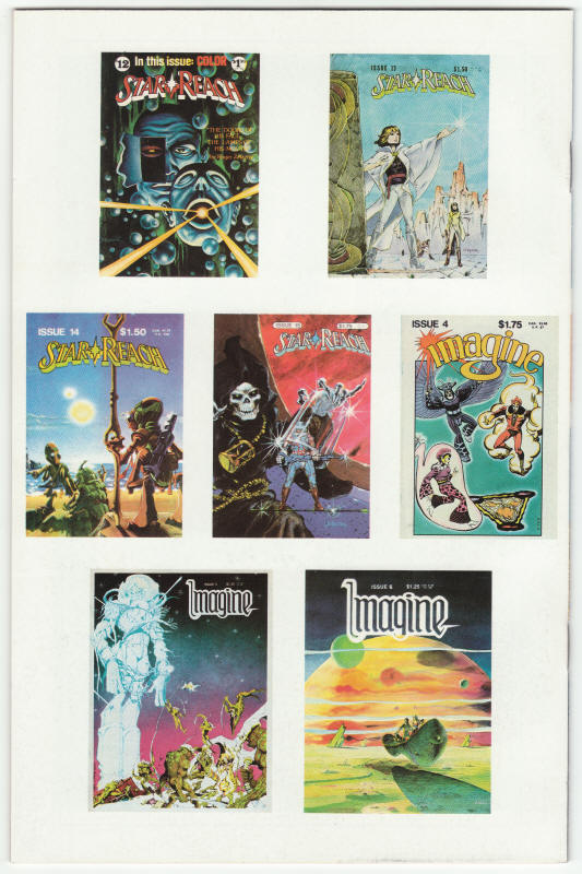 Star Reach Classics #5 back cover