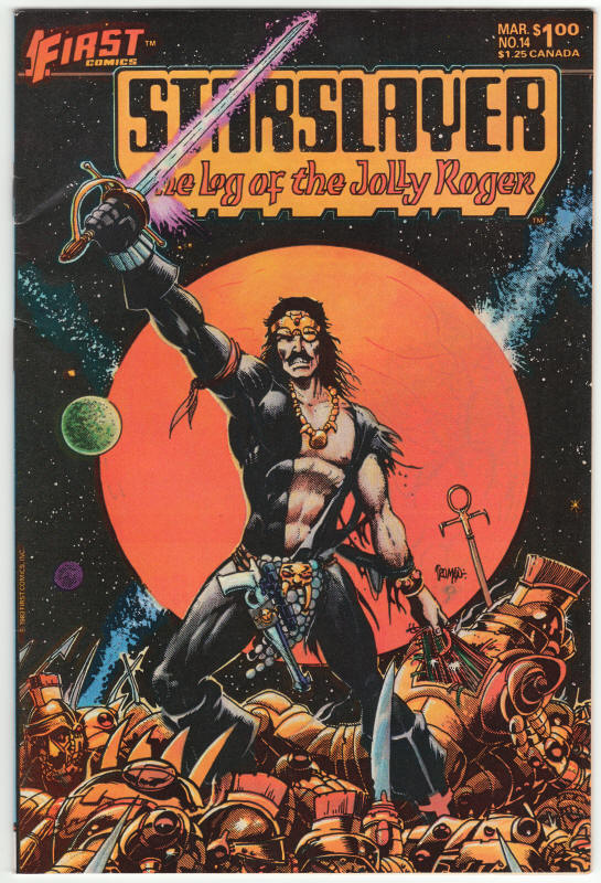 Starslayer #14 front cover