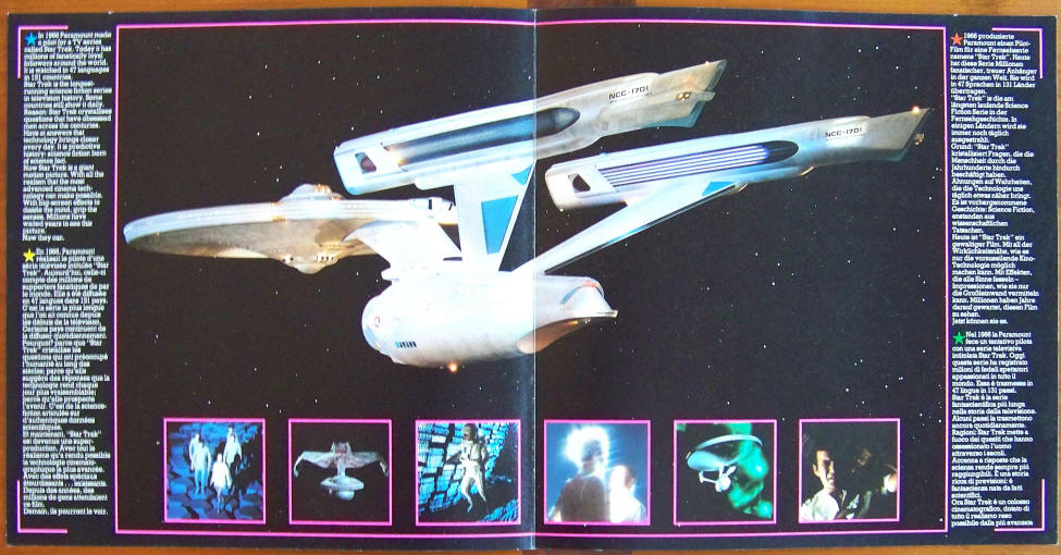 Star Trek The Motion Picture Enterprise Promo Card