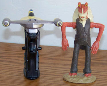 Star Wars Episode I Taco Bell Loose Premium Toys