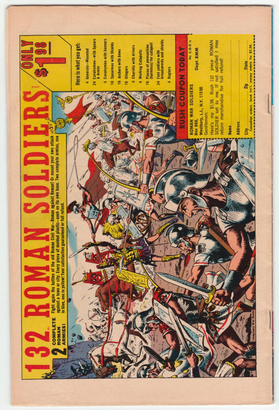 The Sub-Mariner #3 back cover