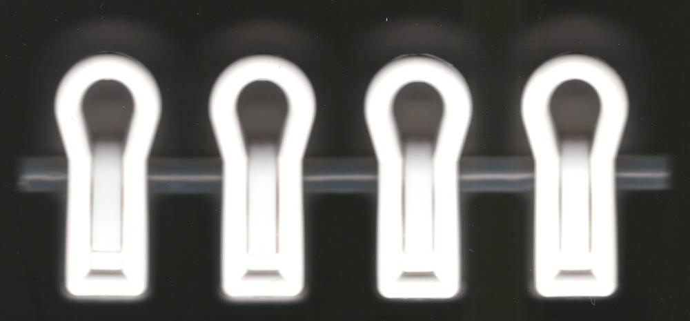 Superman Clothes Pins backs