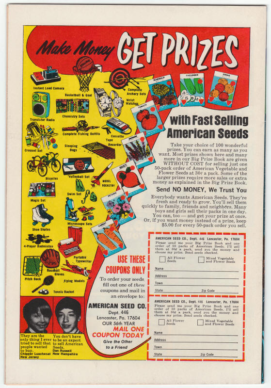 Supernatural Thrillers #7 back cover