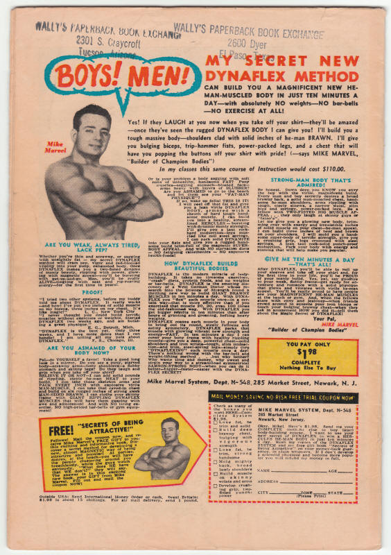 Tales Of Suspense #75 back cover