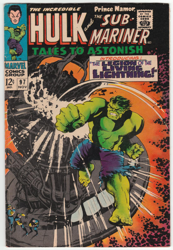 Tales To Astonish #97 front cover