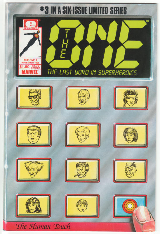 The One #3 front cover