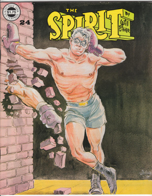 The Spirit Magazine #24 front cover