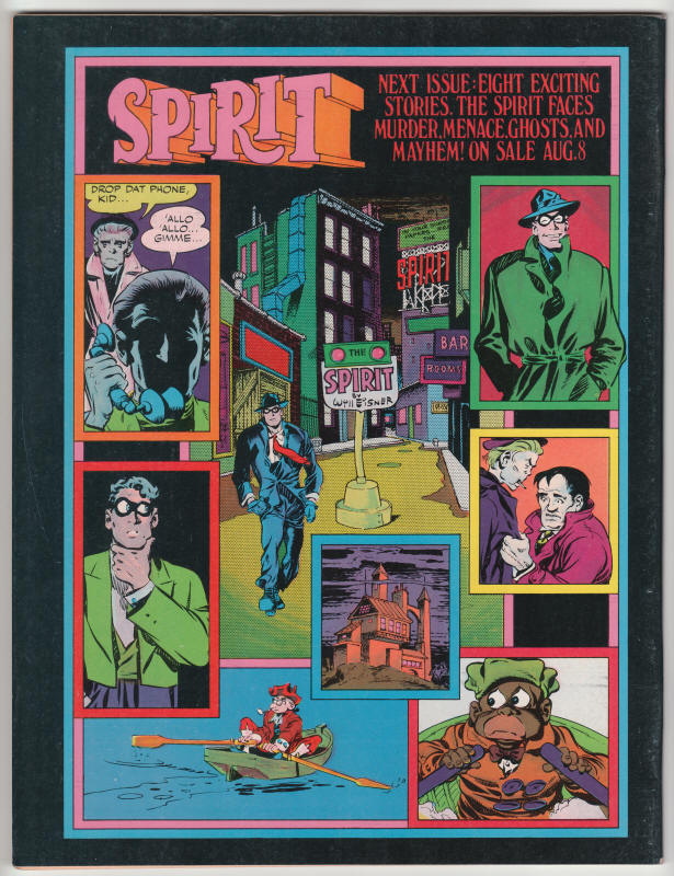 The Spirit Magazine 3 back cover