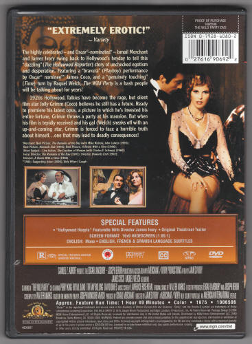 The Wild Party DVD