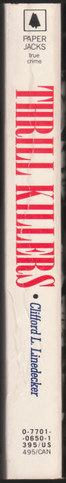 Thrill Killers spine