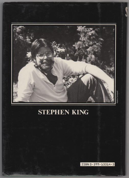 The Tommyknockers back cover
