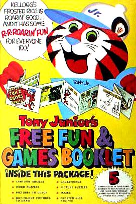Frosted Rice Cereal Box back