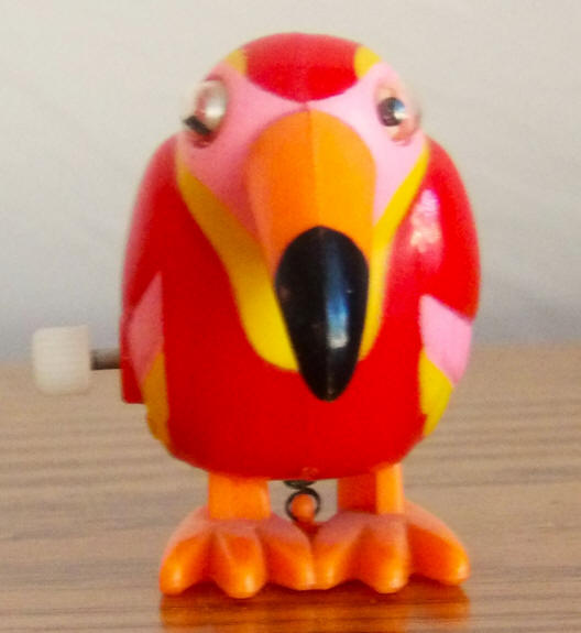 Toucan TOMY Pocket Pet Wind-Up Toy front