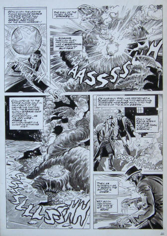 Call of Dracula Sonny Trinidad Original Art Page 26
