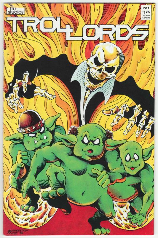 Trollords #1 1986 Tru front cover
