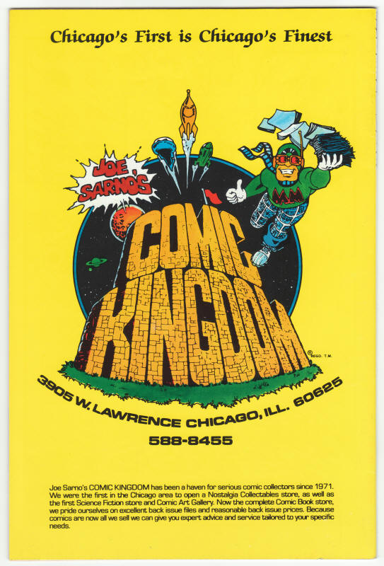 Trollords #2 1986 Tru back cover