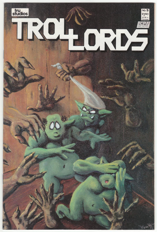 Trollords #5 1986 Tru front cover