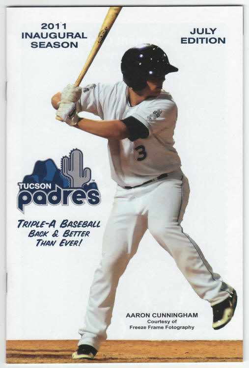 Tucson Padres Program July 2011