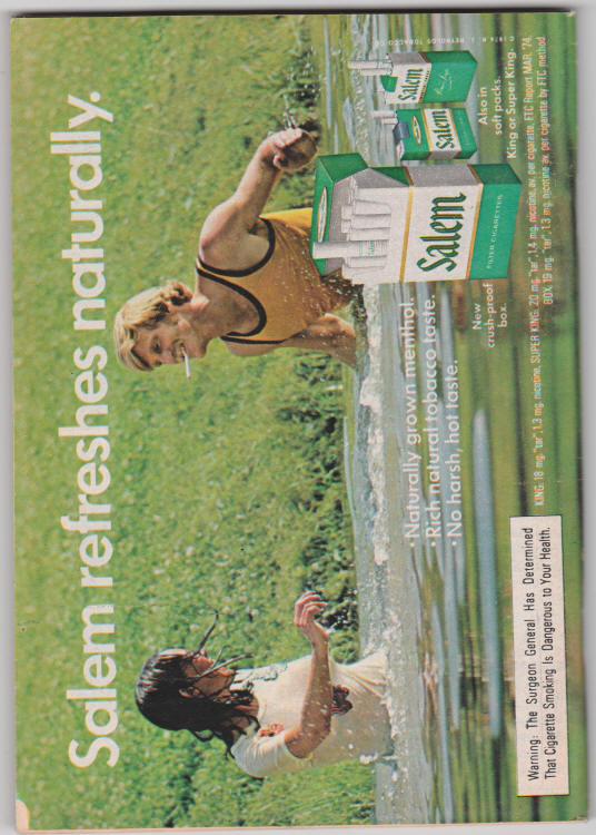 TV Guide #1120 September 14 1974 back cover