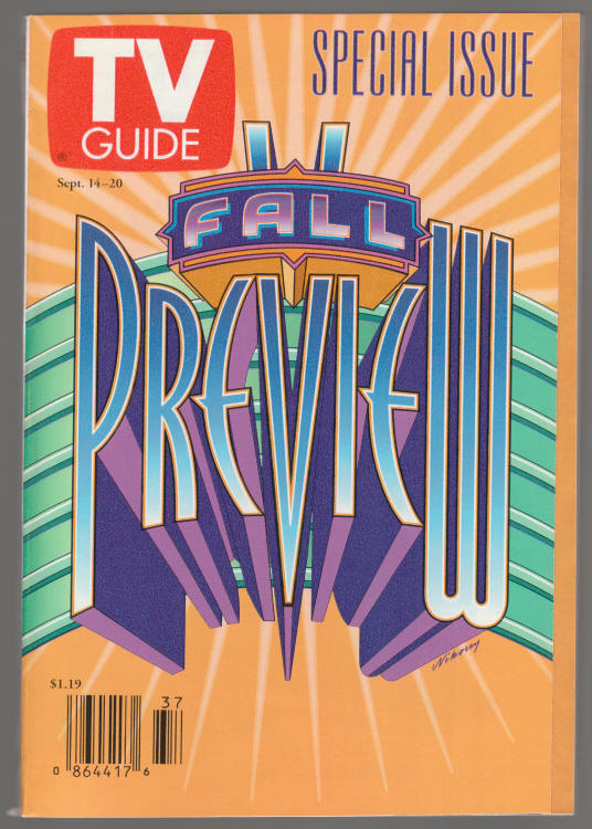 TV Guide #2268 September 1996 front cover