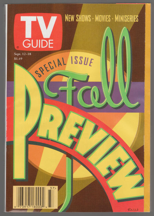 TV Guide #2372 September 1998 front cover