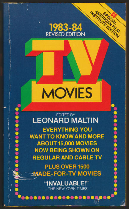 TV Movies 1983-84 Special AFI Edition front cover