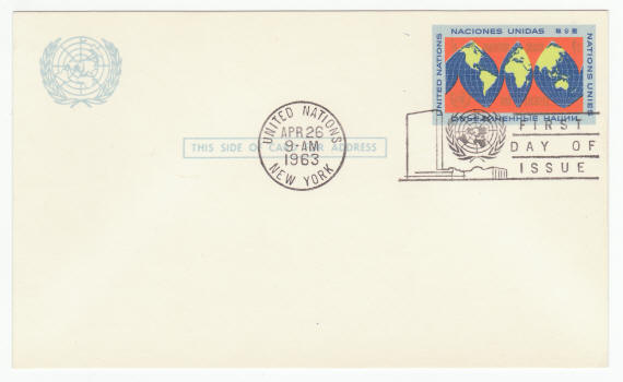 UNNY #UX3 Post Card First Day Cover