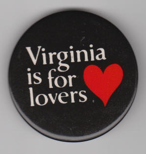 Virginia Is For Lovers Button