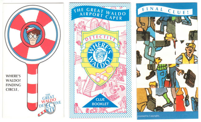 The Great Waldo Detective Kit Cereal Premium