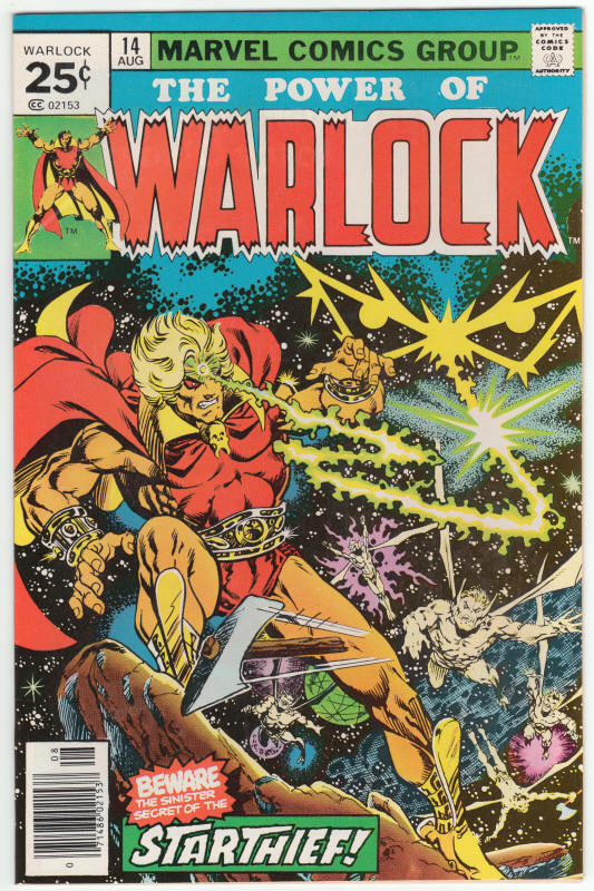 The Warlock #14 front cover
