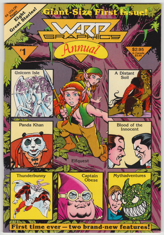 WaRP Graphics Annual #1 front cover