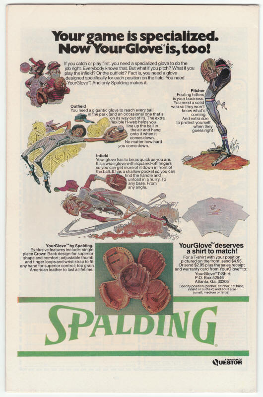 Werewolf By Night #40 back cover