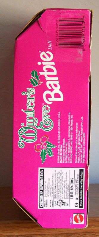 Winters Eve Barbie