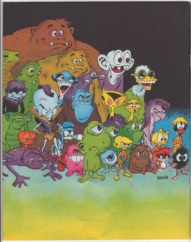 Witzend #10 back cover