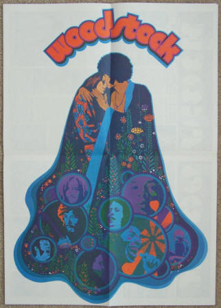 Woodstock Poster by Richard Amsel