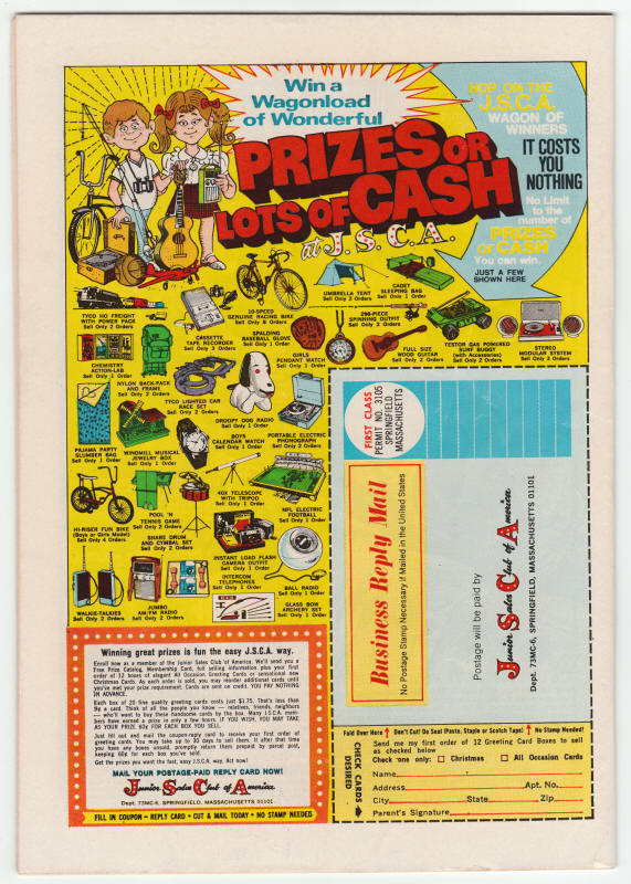 Worlds Unknown #3 back cover