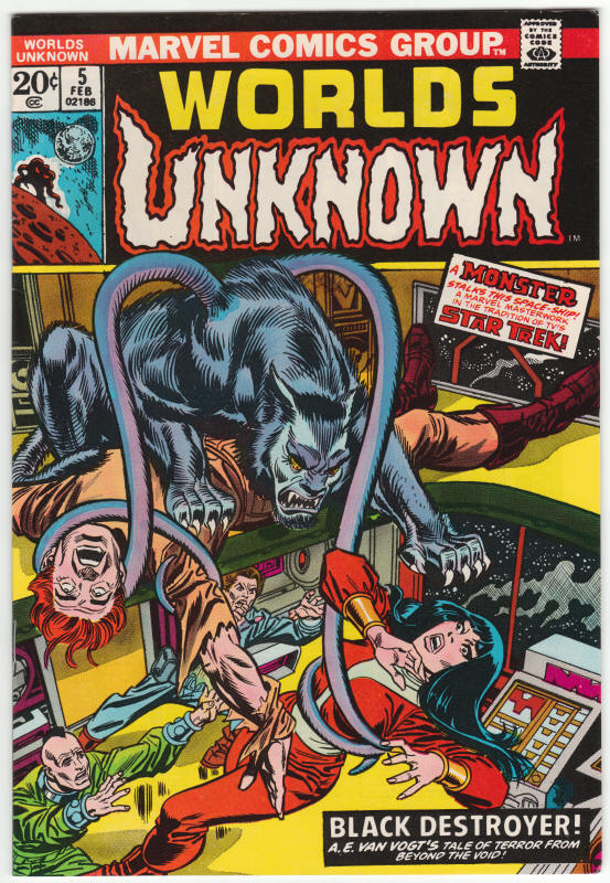 Worlds Unknown #5 front cover