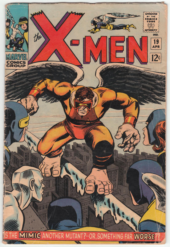 X-Men #19 front cover